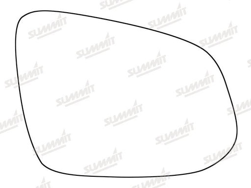 Summit Stick-On Standard Mirror Glass fits Toyota Rav4 13 on RHS Summit - Bars 4 Cars