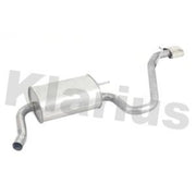 Klarius Box With Tail Pipe Rear fits Kia Pro Cee'D 2008-2012 1.6