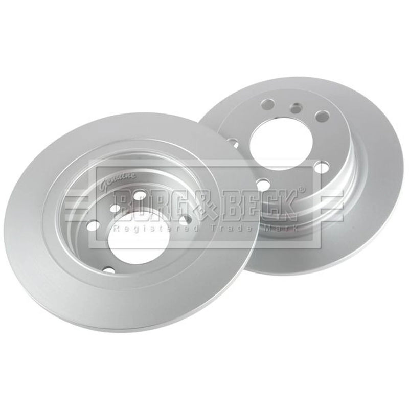 Borg & Beck Front & Rear Brake Discs & Pads fits BMW 1 Sports Hatch 2011-2015