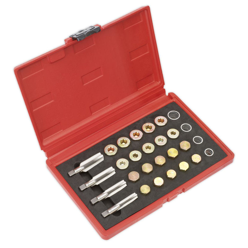 Sealey Drain Plug Thread Repair Set VS660 Sealey - Dynamic Drive