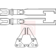 Apec Brake Slack Adjuster Teeth fits Nissan Micra II 1992-2003 1.0 1.3 1.4