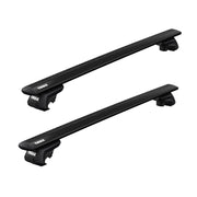 Thule WingBar Evo Roof Bars Black fits Dacia Bigster 2025- 5 doors with Raised Rails - Thule - NN4 Online