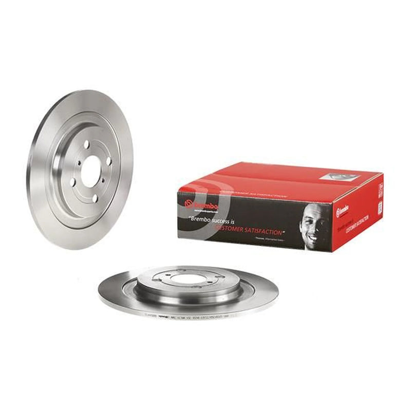 Brembo Front & Rear Brake Discs & Pads fits Toyota Yaris/Vitz 2005-2014