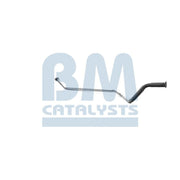 BM Catalysts Exhaust Pipe OD fits Peugeot 307 2000-2003 1.4