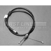 First Line Handbrake Cable Left Rear fits Citroën Zx 1992-1997 1.9 2.0