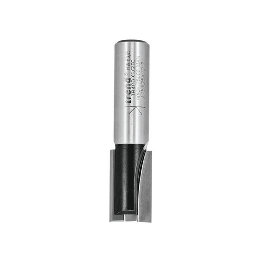 Trend TR40D x 1/2 TCT Two Flute Cutter Long Shank 15 x 25mm Trend - Dynamic Drive