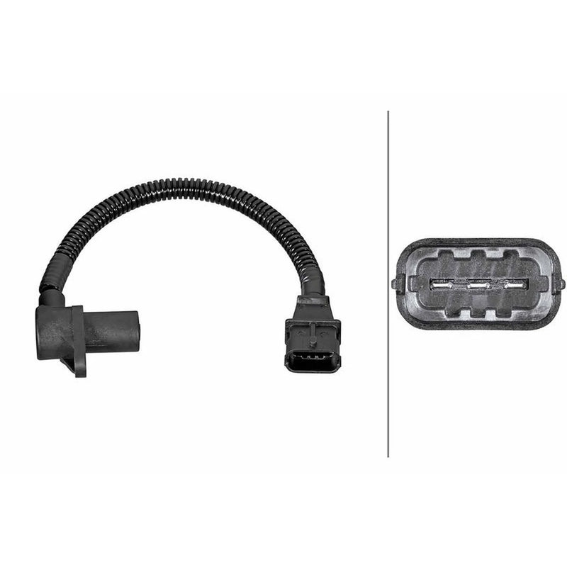 Hella Crankshaft Position Sensor fits Hyundai H-1 2001-2007 2.5