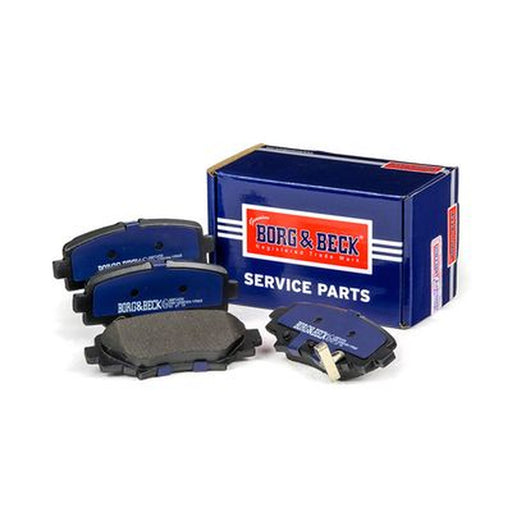 Borg & Beck Rear Brake Solid Discs & Pads fits Mazda 3 2013-2019 1.5 2.0 2.2