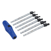 Laser Universal Joint Spline Bit Set 6pc 8225 Laser - Dynamic Drive