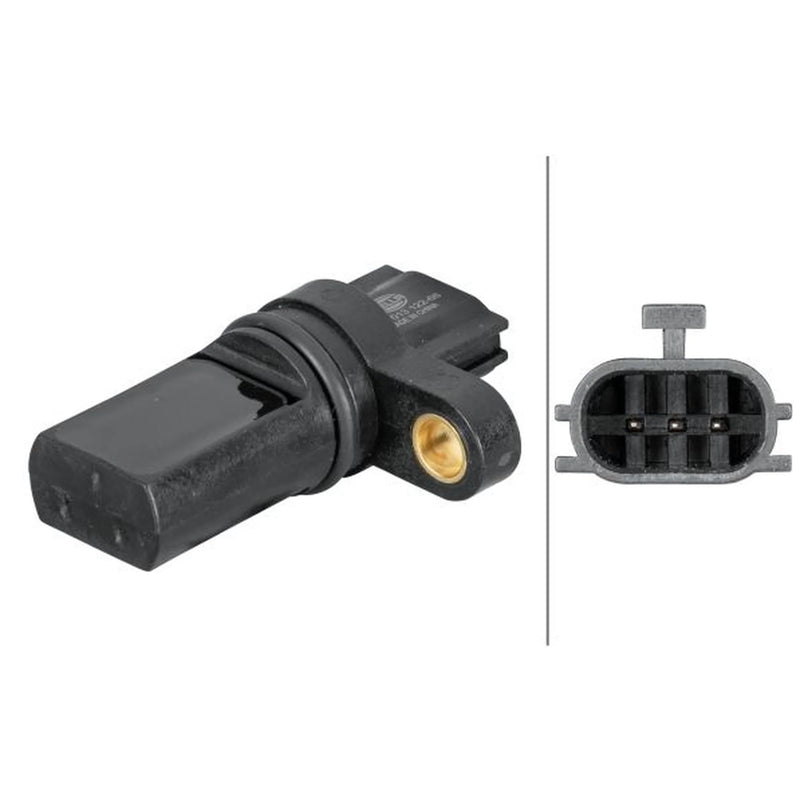 Hella Crankshaft Position Sensor fits Nissan Micra C+C III 2005-2009 1.4