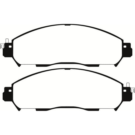 Abtex Front Brake Pad Set fits Nissan Leaf 2017 on