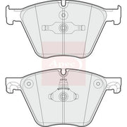 Apec Front Brake Pad Set fits BMW X5 2010-2018