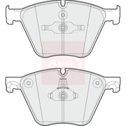 Apec Front Brake Pad Set PAD1744