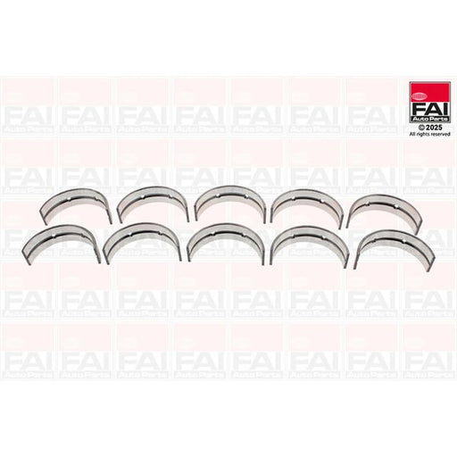 FAI Main Bearing Set fits Dacia Dokker 2015-2021 1.6