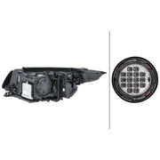 Hella Headlight Headlamp D3S (Gas Discharge Lamp) Right fits Austin Princess 2