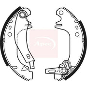 Apec Brake Shoe Set Axle Kit fits Citroën Ax 1991-1996 1.4