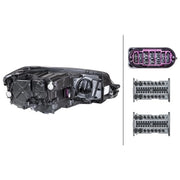 Hella Headlight Headlamp LED Left fits VW Golf VII 2013-2020 2.0