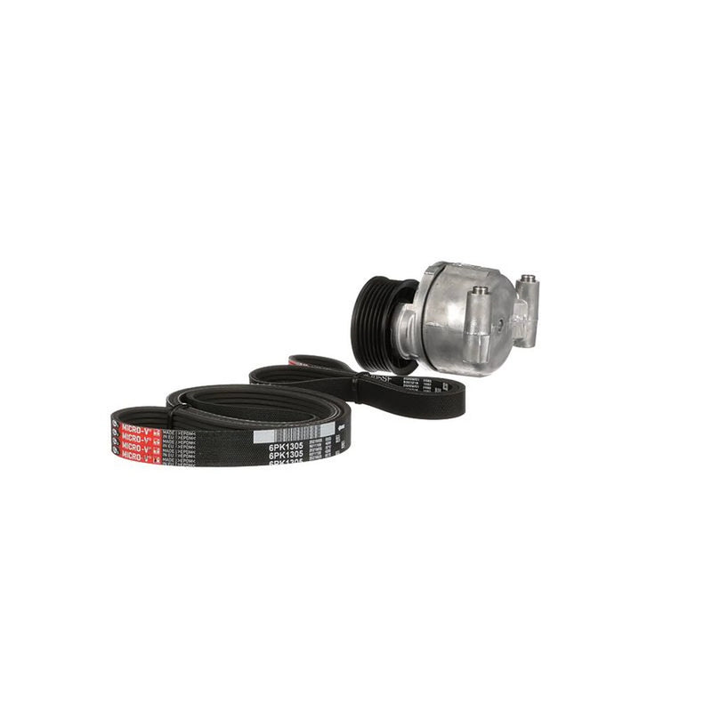 Gates V-Ribbed Belt Set fits Ford C-Max 2007-2010 1.8 2.0