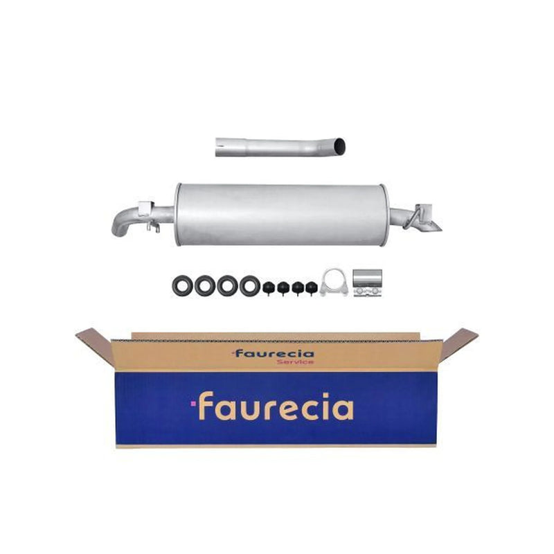 Hella End Silencer Rear fits Mercedes-Benz 123 1976-1985