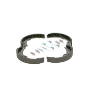 Bosch Parking Brake Shoe Set fits Mercedes-Benz S-Class 1998-2006