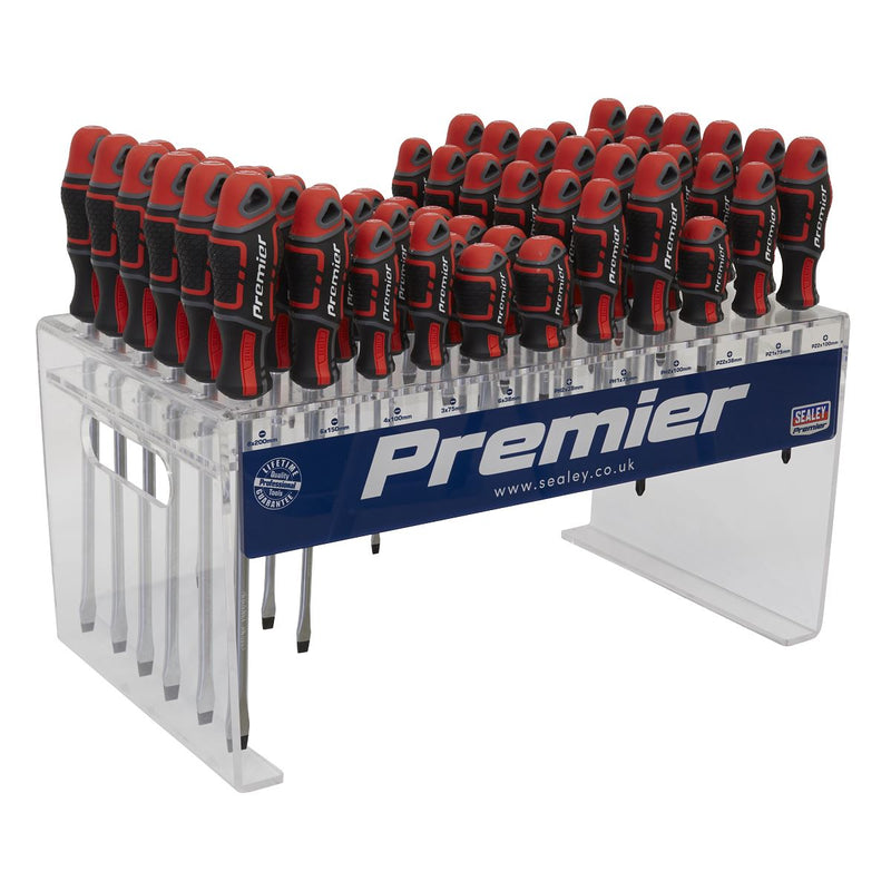 Sealey Premier Premier GripMAX Individual Screwdrivers Countertop Display 66pc Sealey Premier - Dynamic Drive