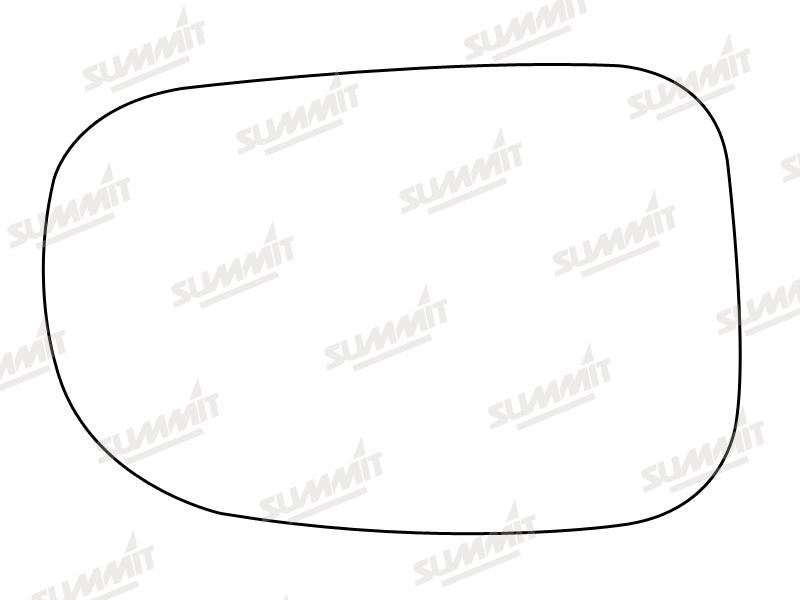 Summit Stick-On Standard Mirror Glass fits Suzuki Swift RHS Summit - Bars 4 Cars