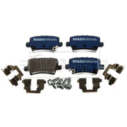 Borg & Beck Rear Brake Solid Discs & Pads fits Honda Civic VIII 2005-2012