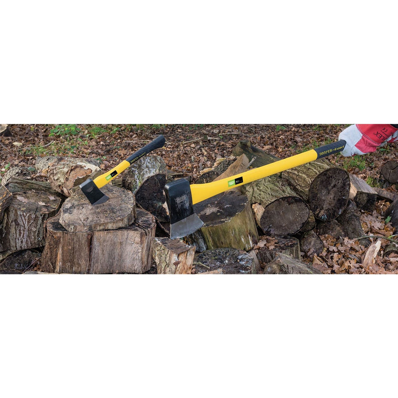 Draper Felling Axe with Fibreglass Shaft, 1.6kg 09942 Draper - Dynamic Drive