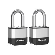 Master Lock Elite™ Laminated 52mm Padlock - 38mm Shackle (Pack of 2) - PK5EURTLF