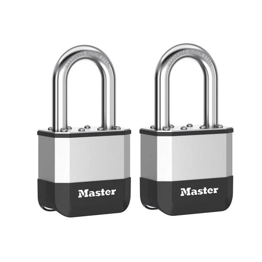 Master Lock Elite™ Laminated 52mm Padlock - 38mm Shackle (Pack of 2) - PK5EURTLF