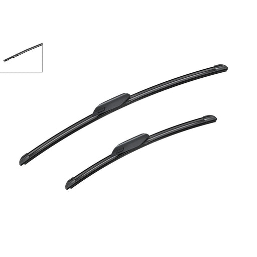 Bosch Wiper Wiper Blade Set 550mm + 400mm — A971S fits Citroën C3 Aircross II