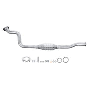 Hella Catalytic Converter fits Citroën Dispatch I 1998-2006 1.9