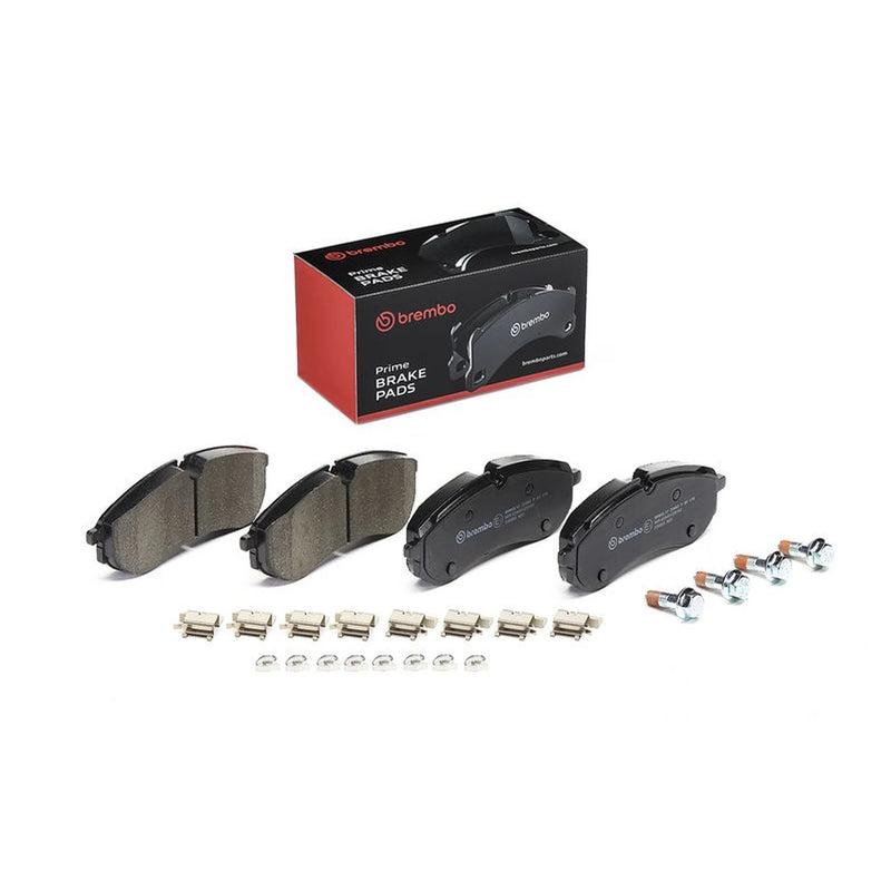 Brembo 4 x Rear Brake Pad Set fits Man Tge 2017-2024 2.0