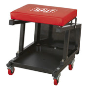 Sealey Mechanic's Utility Seat & Step Stool SCR16 Sealey - Dynamic Drive