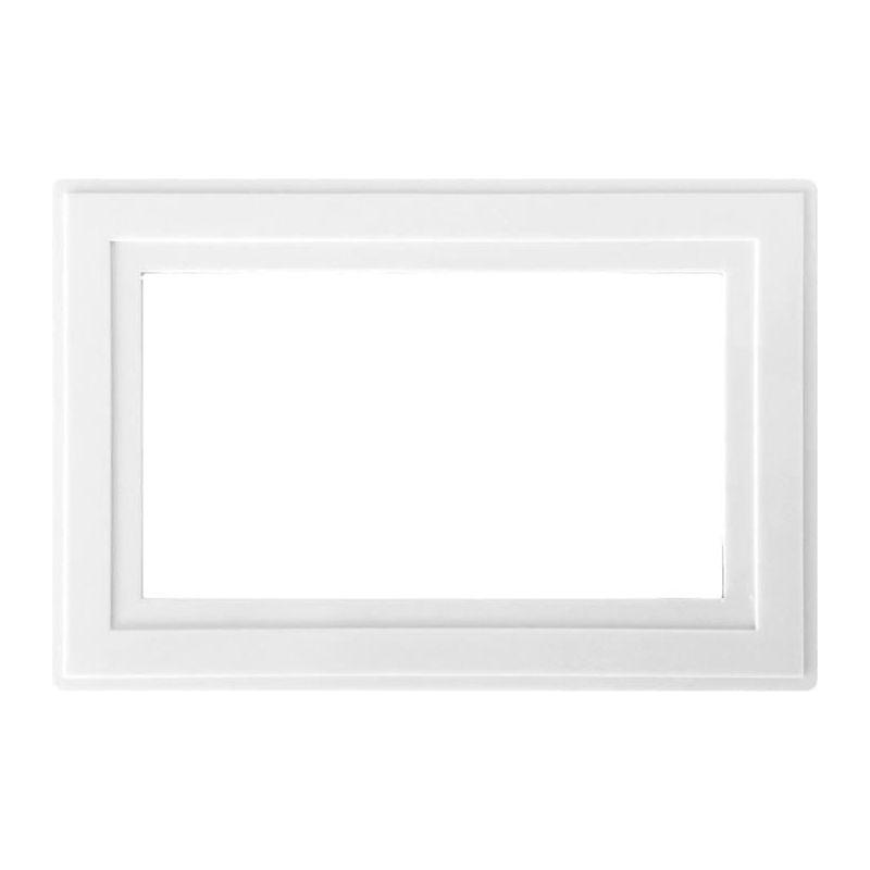 Dencon White Finger Plate 2-Gang Dencon - Town Tools