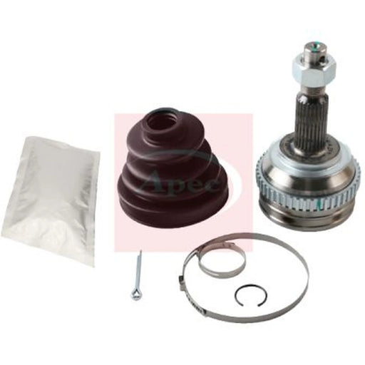 Apec CV Axle Shaft Assembly Wheel Side ACV1104