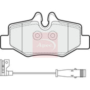 Apec Rear Brake Pad Set PAD1436