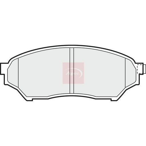Apec Front Brake Pad Set PAD1201