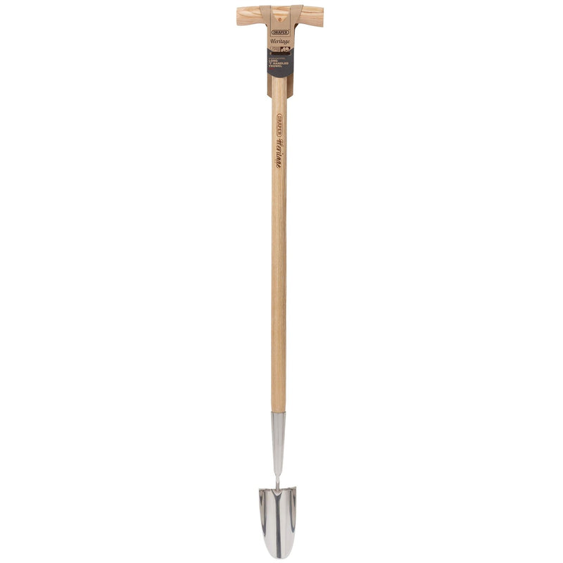 Draper Heritage Stainless Steel Trowel With Ash Long Handle 99032 Draper - Dynamic Drive