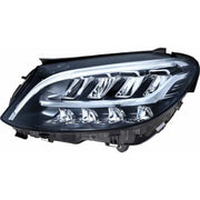 Hella Headlight Headlamp LED Left fits Mercedes-Benz C-Class 2014-2023