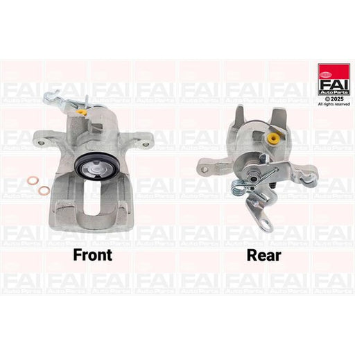 FAI Brake Caliper Assembly Rear Left fits Skoda Octavia III 2012-2020 1.8 2.0