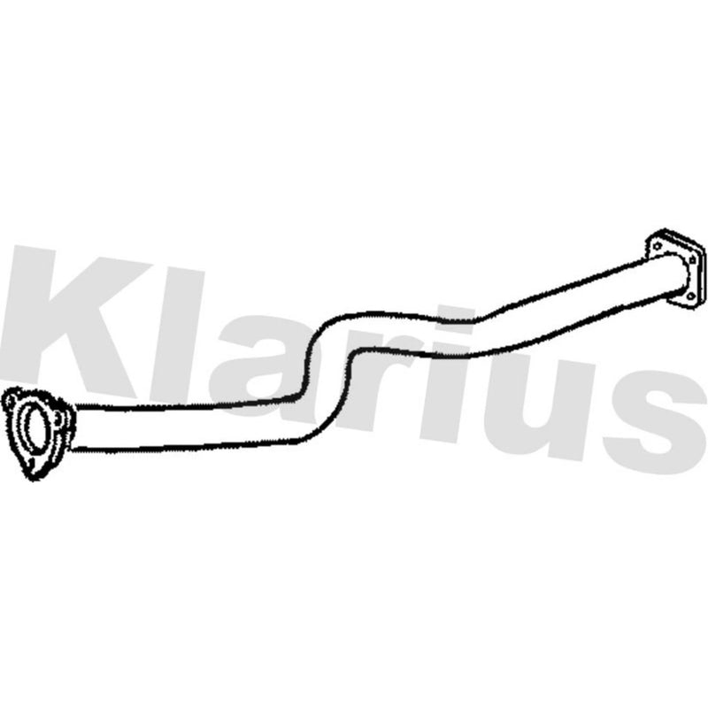 Klarius Exhaust Pipe OD fits Land Rover 88 1963-1971 2.3