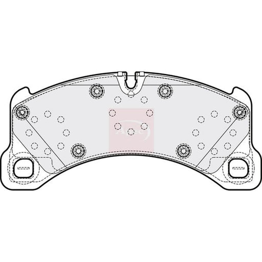 Apec Front Brake Pad Set PAD2203