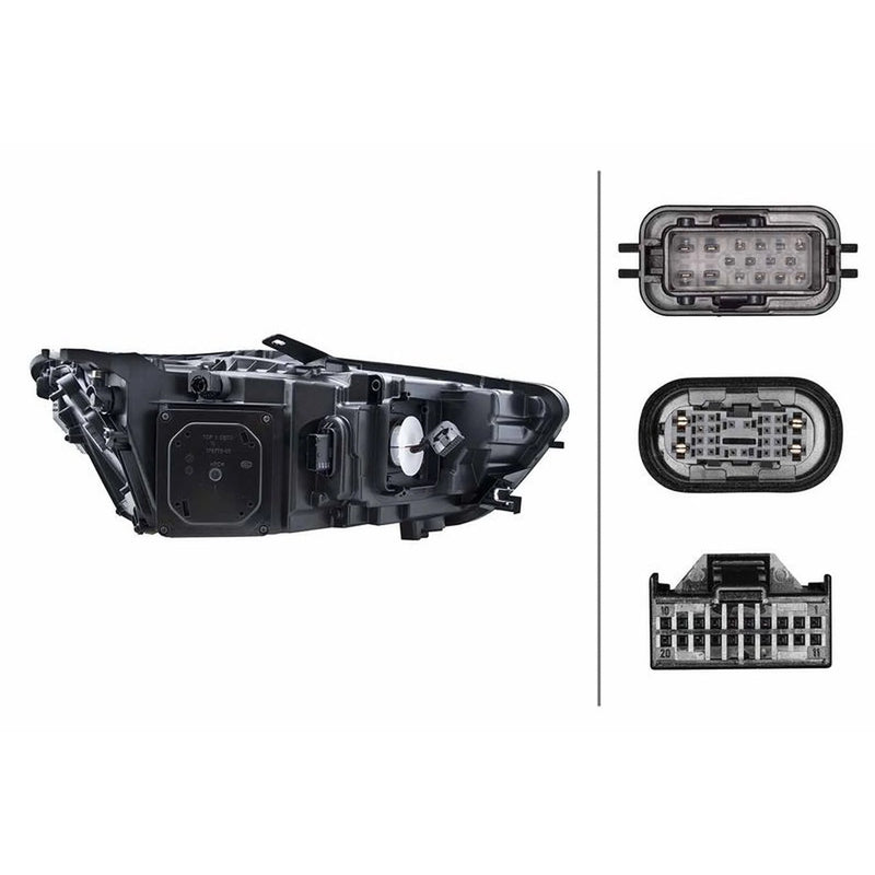 Hella Headlight Headlamp LED Left fits Audi A6 Allroad C7 2012-2018 3.0