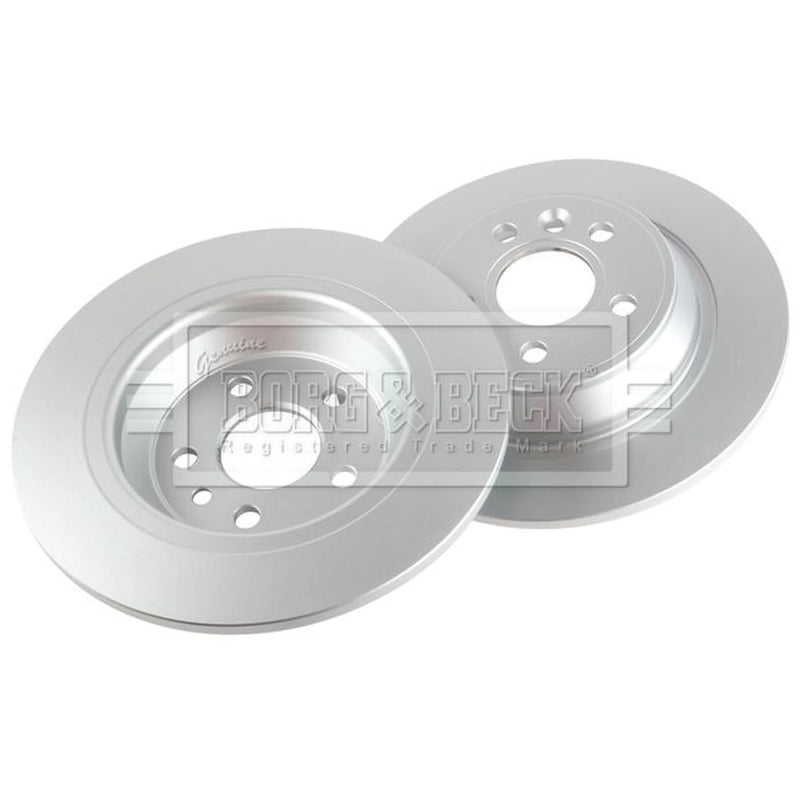 Borg & Beck Front & Rear Brake Discs & Pads fits Ford Focus II 2010-2011 2.5