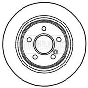 Borg & Beck Front & Rear Brake Discs & Pads fits Mercedes-Benz E-Class T-Model