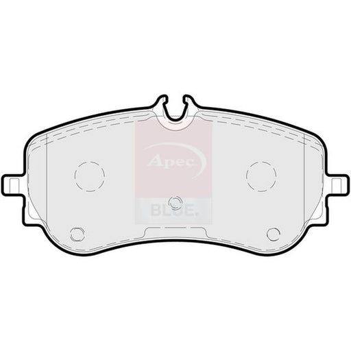 Apec Rear Brake Pad Set fits Man Tge 2017-2024 2.0