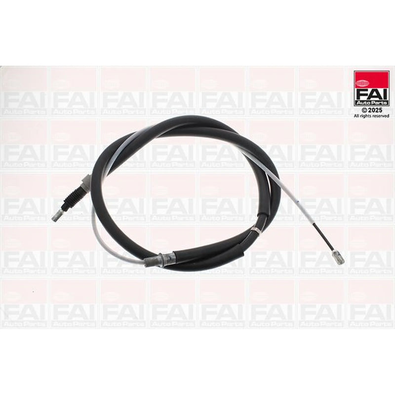 FAI Handbrake Cable Left Rear fits Audi A3 1996-2003 1.6 1.8 1.9
