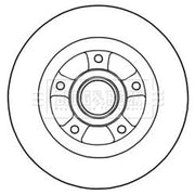 Borg & Beck Front & Rear Brake Discs & Pads fits Renault Grand Scénic III