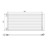 Valeo Air Conditioning Condenser 822637